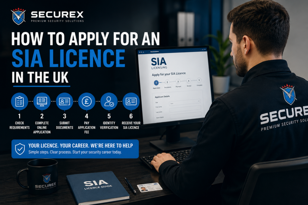 How to Apply for an SIA Licence in the UK