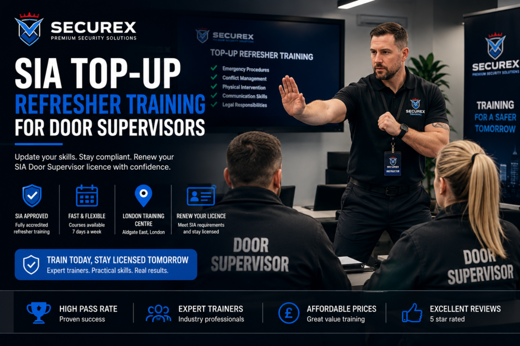 SIA Top-Up Refresher Training