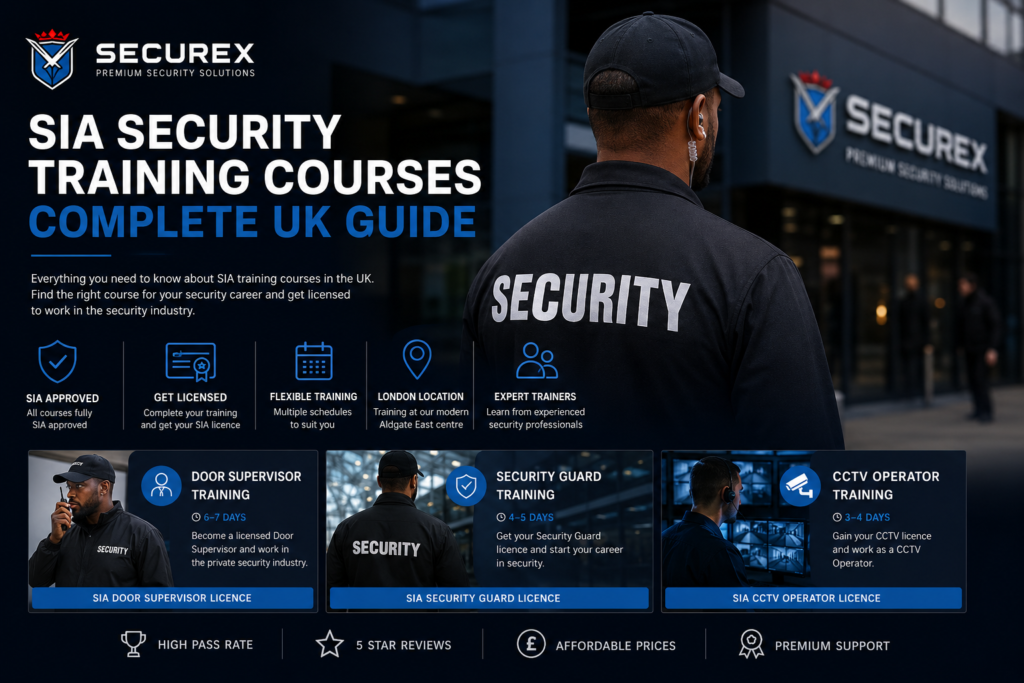 SIA security training