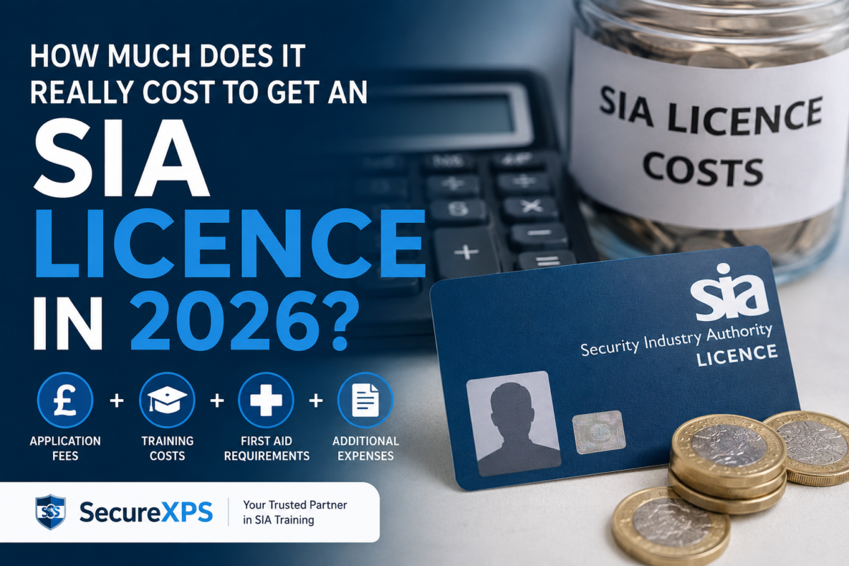 How Much Does It Really Cost to Get an SIA Licence in 2026?