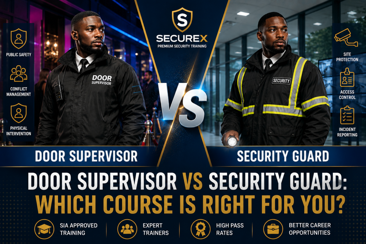 Door Supervisor vs Security Guard: Which Course Is Right for You?